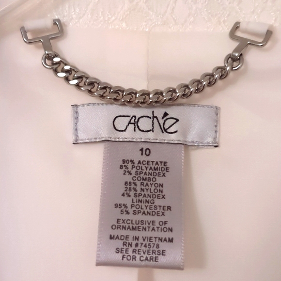 Cache - Ivory Blazer Jacket - Picture 5 of 6